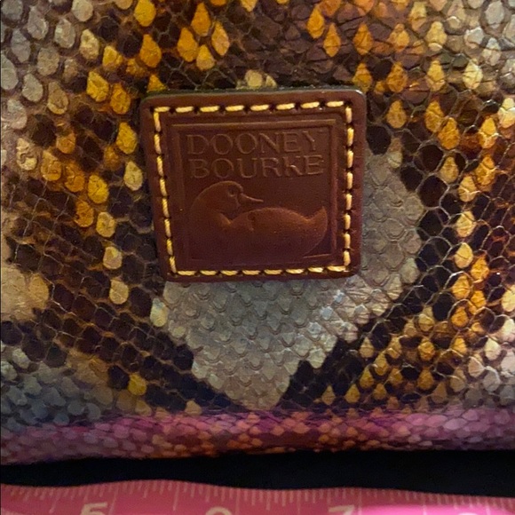 Dooney & Bourke Snakeskin Purse - Picture 3 of 16